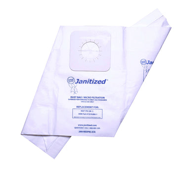 Premium Replacement Commercial Vacuum Bag, for NSS M-1"Pig" Portable Vacuum Cleaners (12-3 Packs) (Copy)
